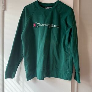 Champion Classic Green Pullover